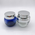 hotsale 20g 30g electroplated silver herbal cream facial cream glass jar